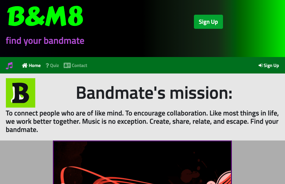 Bandmate site